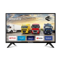 Smart TV 12v diagonala 60cm cu wi-fi pentru auto camion rulota